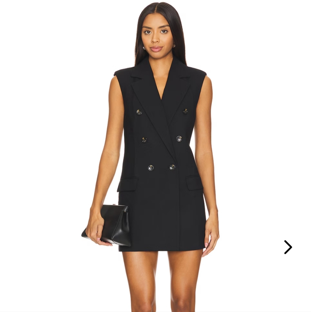 Lovers & Friends Black Danna Blazer Dress Size Medium